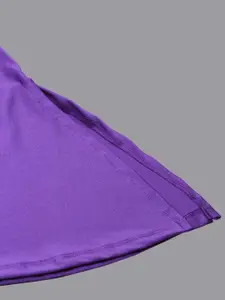 TWIN BIRDS Women High Rise Stretchable Shimmer Saree Shape Wear