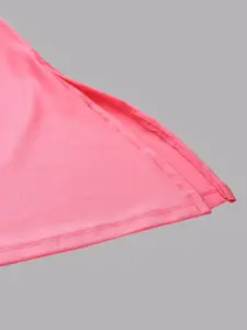 TWIN BIRDS Women High Rise Stretchable Shimmer Saree Shape Wear