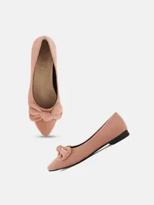 DressBerry Women Ballerinas With Bows Flats