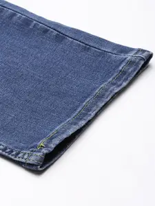 Levis Men 551Z Mid-Rise Heavy Fade Stretchable Loose Straight Fit Jeans