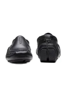 Clarks Men Leather Driving Shoes