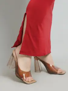 Hill Islands Side Slit Saree Shapewear