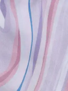 taffykids Girls Printed Halter Neck Crop Top With Trousers