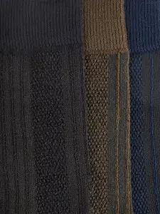 BYFORD by Pantaloons Men Pack Of 3 Patterned Calf-Length Socks