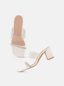 DressBerry Women Peep Toes Block Heels