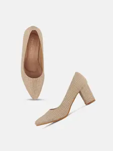 DressBerry  Pointed Toe Block Heels Pumps