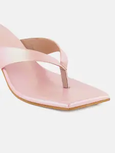 DressBerry Open Toe Block Heels