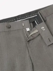 Dennis Lingo Men Classic Slim Fit Wrinkle Free Formal Trousers