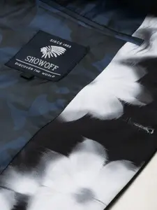 SHOWOFF Men Printed Single-Breasted Blazer