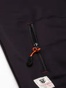 Sports52 wear Men Colourblocked Track Jacket With Joggers Training Tracksuit