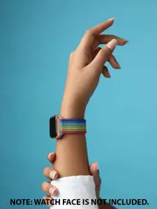 HAUTE SAUCE by  Campus Sutra Women Metal Apple Watch Strap