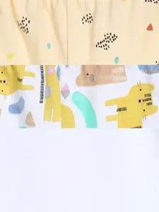 MINI KLUB Infants Boys Pack of 3 Mid-Rise Shorts