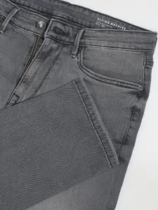 Flying Machine Men Straight Fit Heavy Fade Stretchable Jeans