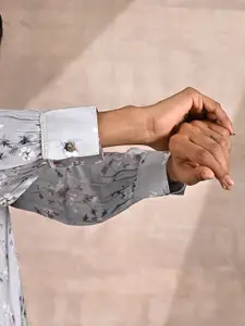 Lakshita Floral Printed Satin Casual Shirt