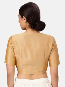 Studio Shringaar Textured Saree Blouse
