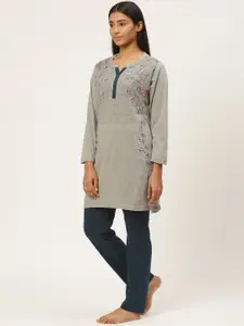 Duchess Floral Printed Night Suit