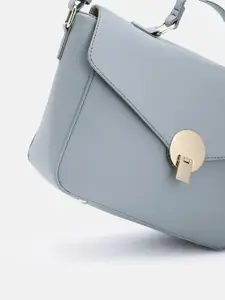 Caprese Solid Structured Satchel