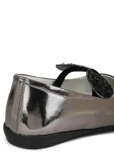 toothless Girls Disney Minnie Printed Ballerinas With Bows