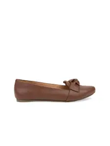 Rocia Women Pointed Toe Ballerinas With Bows