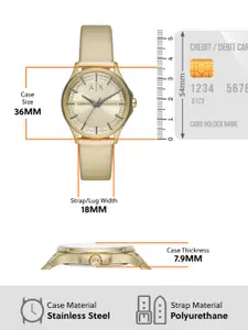 Armani Exchange Women Embellished Analogue Watch AX5271