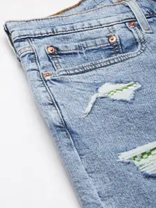 Levis Men Distressed Denim Shorts