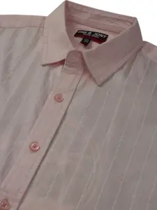 Gini and Jony Boys Spread Collar Cotton Casual Shirt