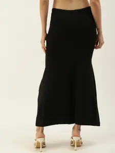 De Moza Women Cotton Side Slit Saree Shapewear