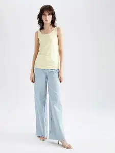 DeFacto Scoop Neck Sleeveless Top