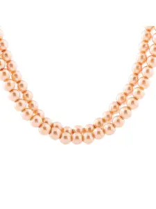 Estele Gold-Plated Beaded Layered Necklace
