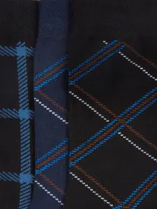 BYFORD by Pantaloons Men Pack Of 3 Patterned Ankle Length Socks