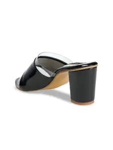 Walkfree Peep Toe Block Heels