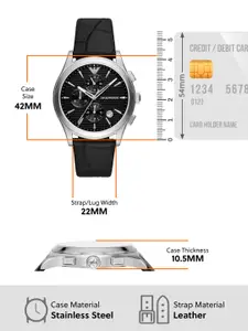 Emporio Armani Men Analogue Chronograph Automatic Solar Powered Watch AR11530
