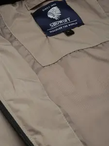 SHOWOFF Mock Collar Water Resistant Padded Jacket