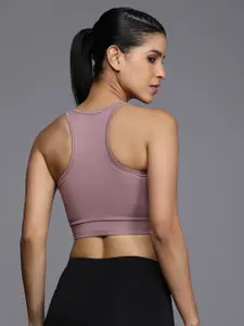 HRX by Hrithik Roshan Full Coverage Lightly Padded Rapid-Dry Yoga Bra