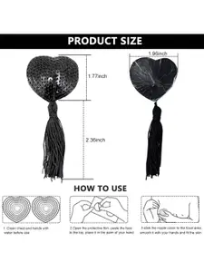 BRACHY Heart-Shaped Nipple Cover Lightly Padded Dry Fit Strapless Bra