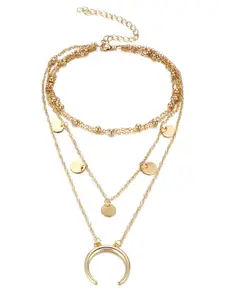 Peora Gold-Plated Layered Necklace