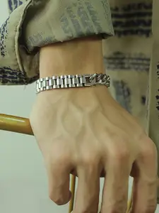 Peora Silver-Plated Link Bracelet