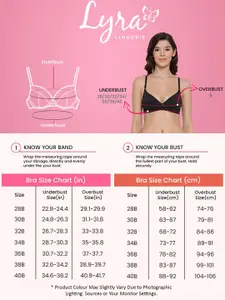 LYRA Cotton Seamless Wrinkle-Free Cups Bra With Detachable Strap