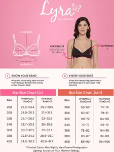 LYRA Combed Cotton Seamless Wrinkle-free Padded Bra with Detachable Strap