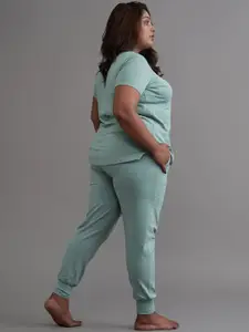 SPIRIT ANIMAL Women Plus Size Rapid-Dry Joggers Lounge Pants