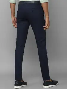 Allen Solly Men Slim Fit Mid-Rise Pure Cotton Trousers