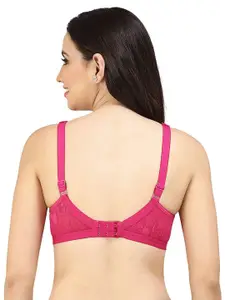Bralux Floral Lace Non-Padded Non-Wired All Day Comfort Seamless Bra