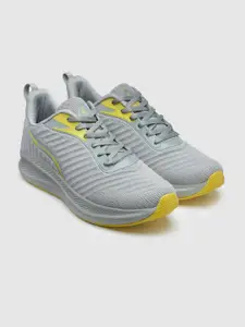 Action Men Mesh Lace-Up Running Non-Marking Shoes