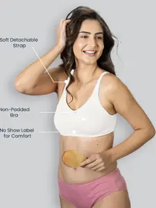 LYRA Cotton Spandex Full Coverage Secret Support Bra