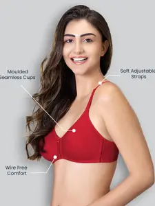 LYRA Cotton Spandex Full Coverage Secret Support Bra