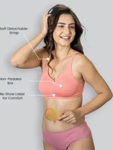 LYRA Cotton Spandex Full Coverage Secret Support Bra