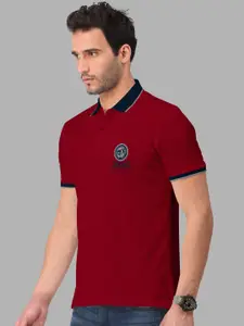 BULLMER Polo Collar Cotton T-shirt