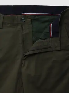 Van Heusen Sport Men Cotton Slim Fit Mid-Rise Trousers