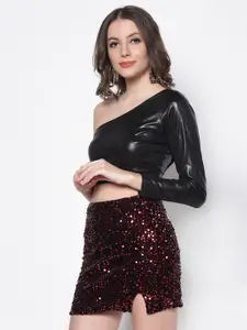 Sera One Shoulder Crop Top