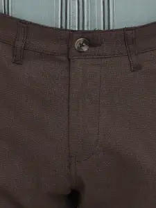V-Mart Men Brown Trousers